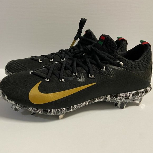 Nike Vapor Ultrafly Elite Baseball Cleats BHM Black History Month AO1007-077